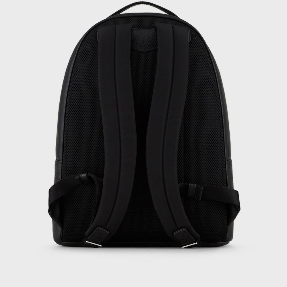 Practical versatile cow leather backpack